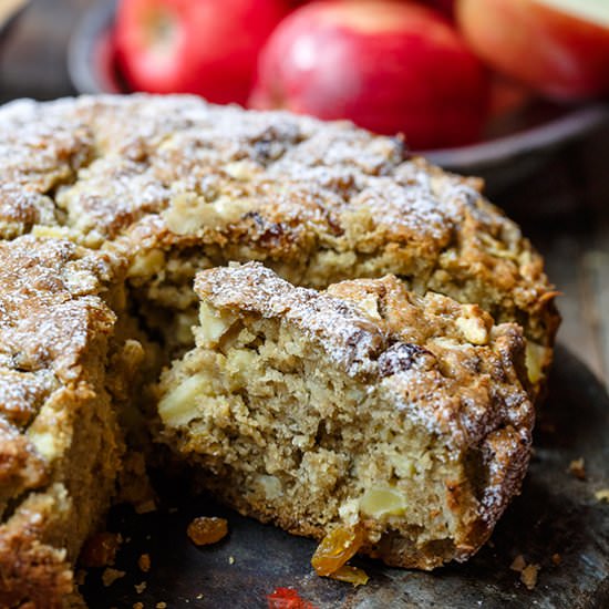 Italian Apple Olive Oil Cake