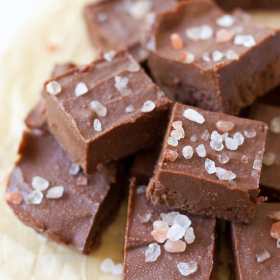 Chocolate Sunflower Freezer Fudge