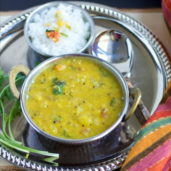 Yellow Cucumber Dal