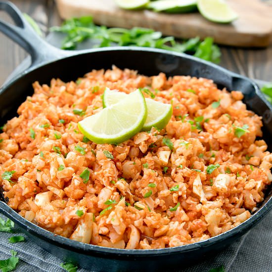 Mexican Cauliflower Rice