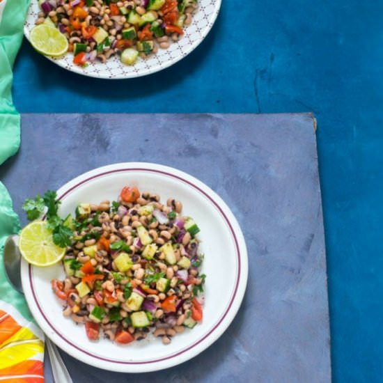 Black Eyed Peas Chaat