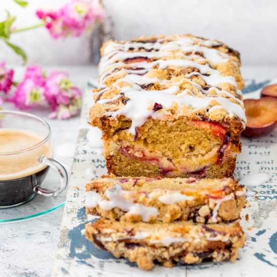 Plum Crumble Bread
