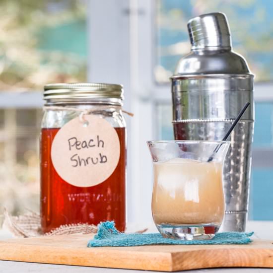 Peach Bourbon Sour