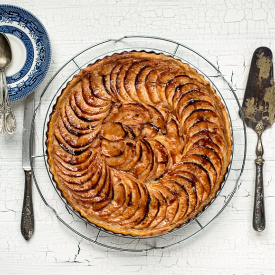 Quick apple tart