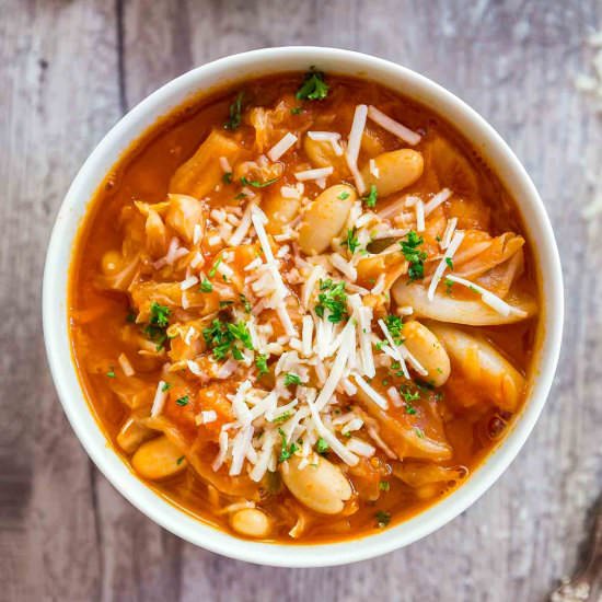 Cabbage and Beans