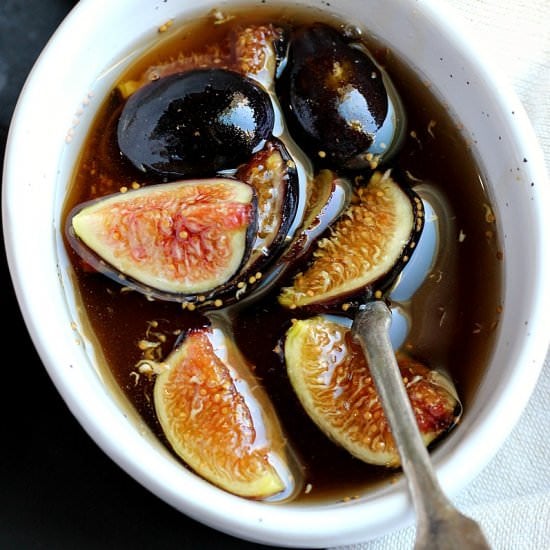 Maple Caramelized Figs