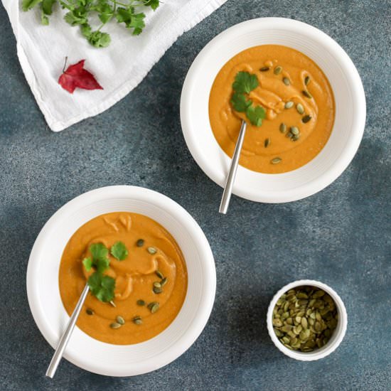 Red Lentil Pumpkin Soup