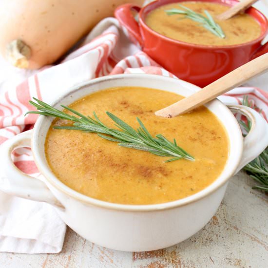 Chai Spiced Butternut Squash Soup