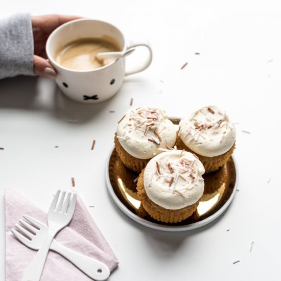 Brown Butter Pumpkin Cupcakes