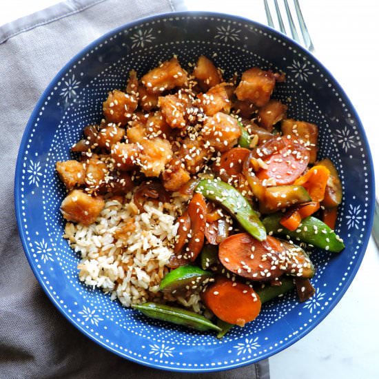 Super Crispy Sesame Tofu