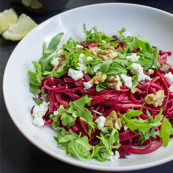 Purple Beetroot Pasta
