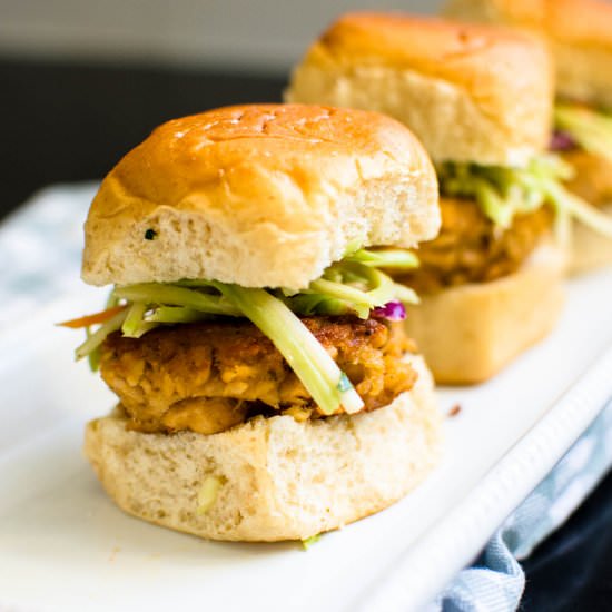 Buffalo Salmon Sliders