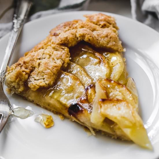 Rustic Honeycrisp Apple Tart