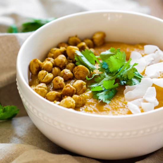 Thai-Spiced Butternut Bisque