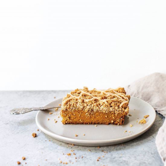 AIP Pumpkin Pie Crumb Bars