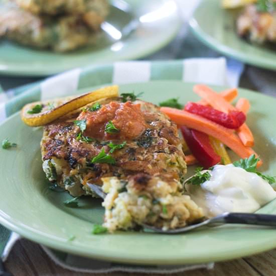 Simple Gluten Free Cod Cakes