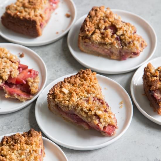 Almond Plum Cake