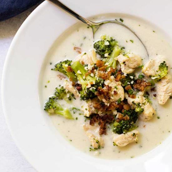 Broccoli Chicken Soup