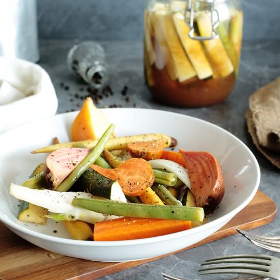 Easy Tamari Pickles