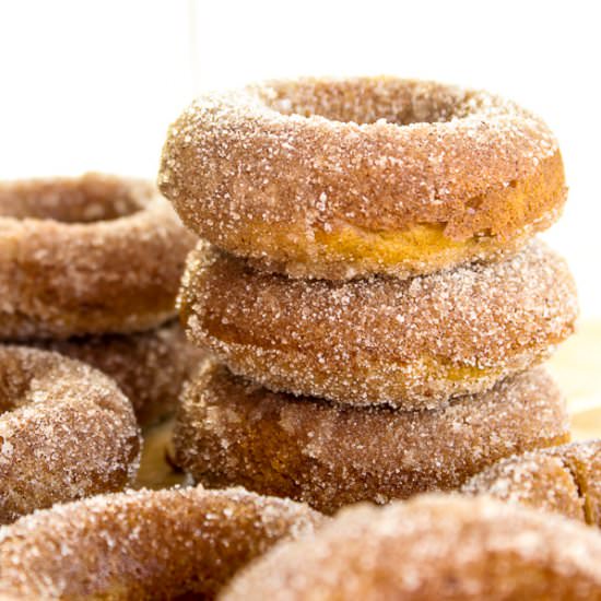 Baked Pumpkin Spice Donuts