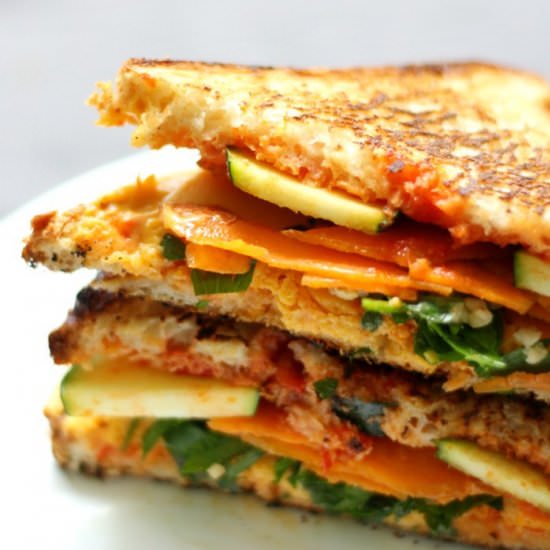 GF/V Harissa Grilled Cheese