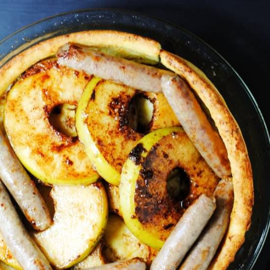 Breakfast Popover with Apples