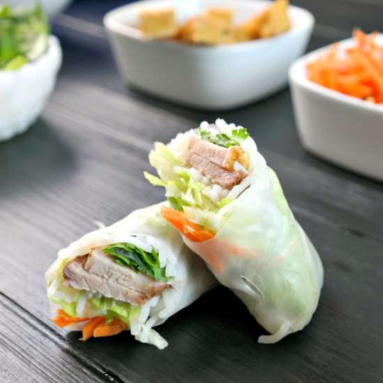 Vietnamese Spring Rolls (Gỏi Cuốn)