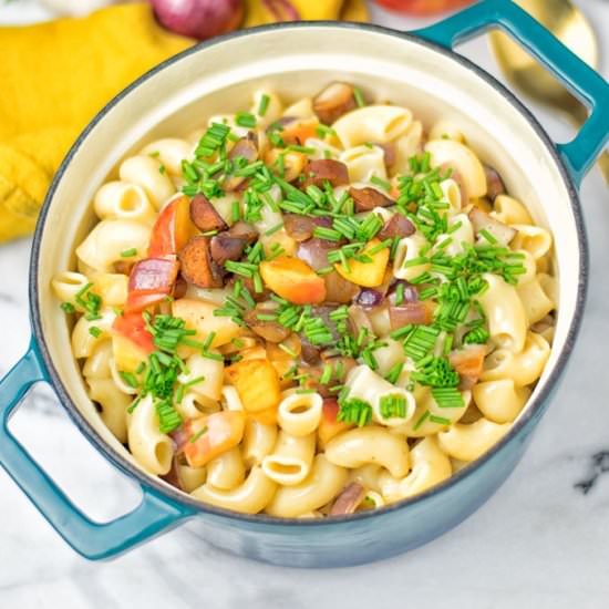 Apple Sausage Mac and Cheese