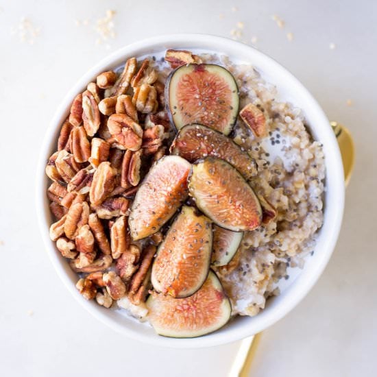 Easy Overnight Steel-Cut Oatmeal