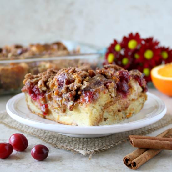 Cranberry Orange French Toast