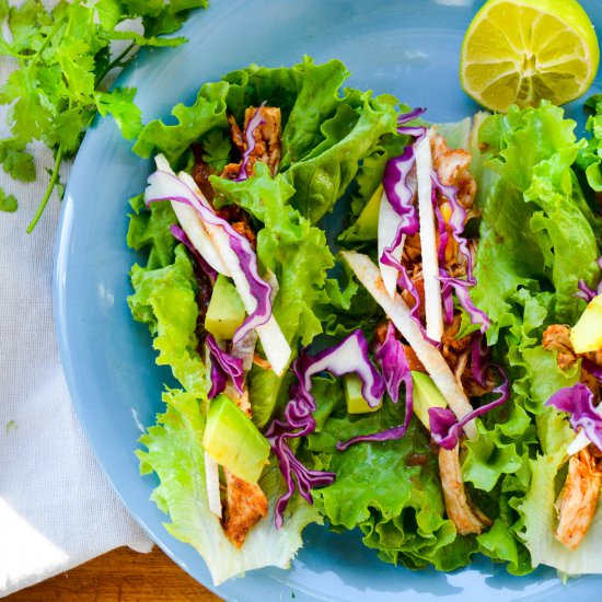 Paleo Instant Pot Chicken Tacos