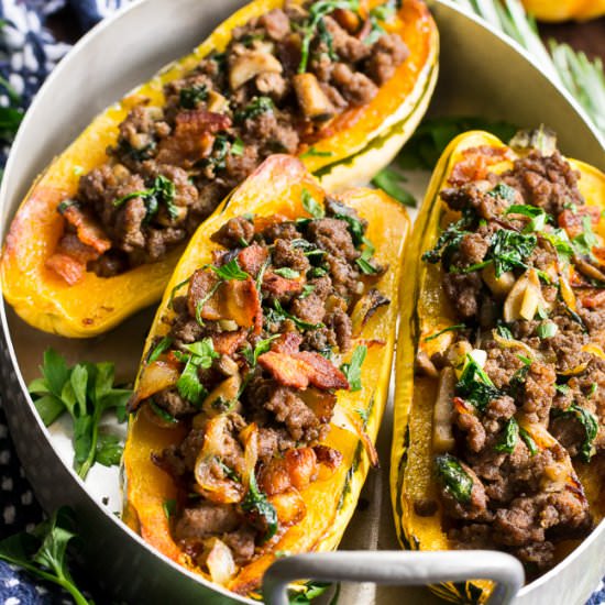 Stuffed Delicata Squash