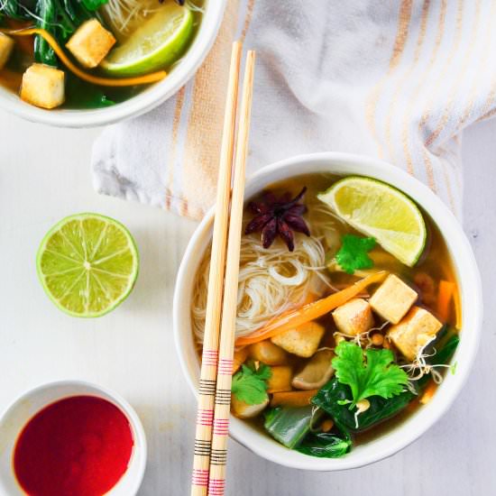 Pho Bo- a Classic Veganized