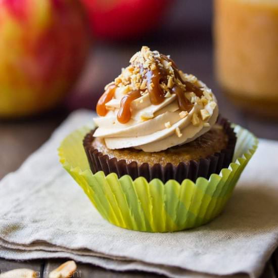 Caramel Apple Cupcakes