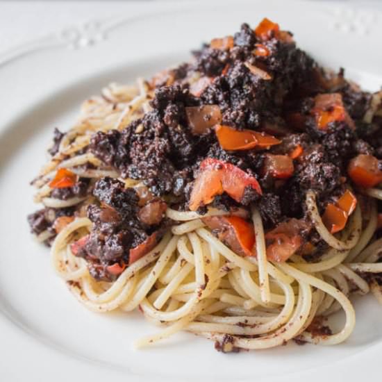 Sage and Black Pudding Pasta
