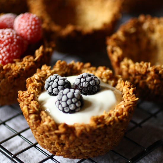 Easy Breakfast Granola Cups