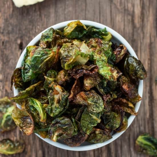 Southwestern Brussels Sprout Chips