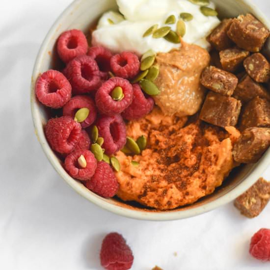 Creamy Sweet Potato Breakfast Bowl