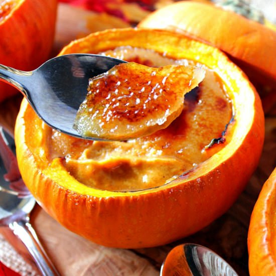 Pumpkin Creme Brulée