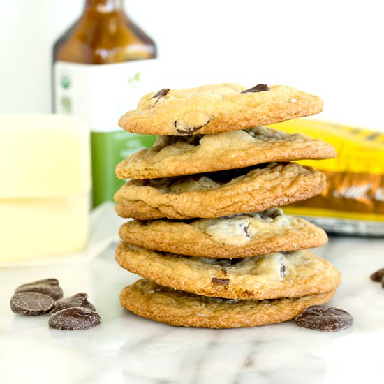 Best Salted Chocolate Chip Cookie