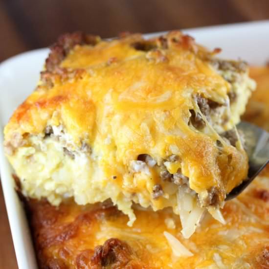 Sausage and Hash Brown Casserole