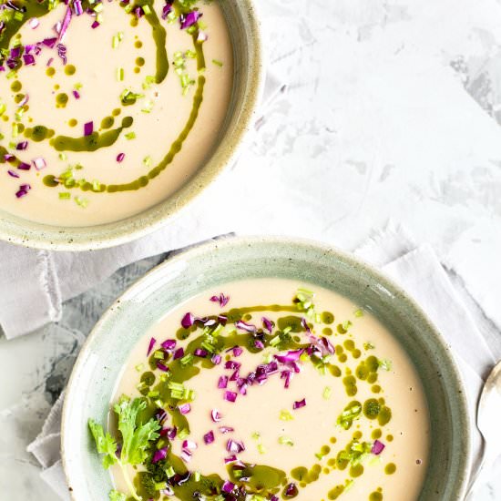 Red Lentil Coconut Soup
