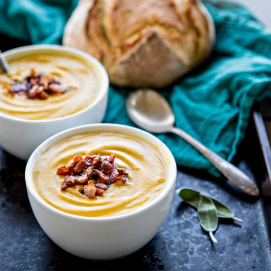 Roasted Butternut Squash Soup
