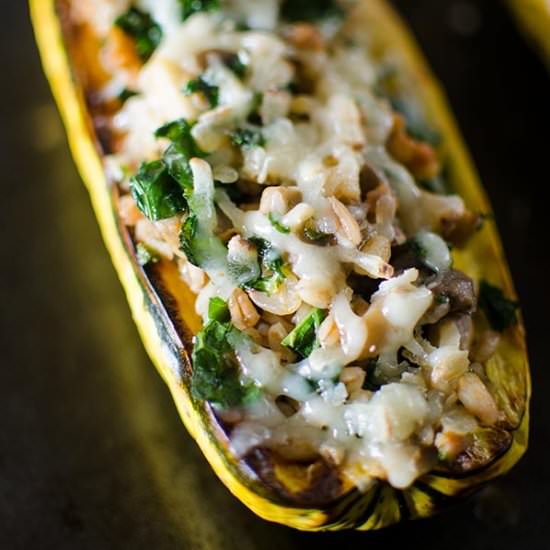 Stuffed Delicata Squash