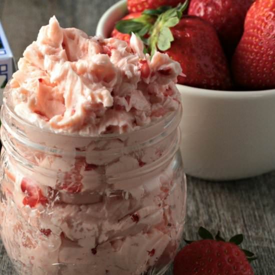 Whipped Strawberry Honey Butter