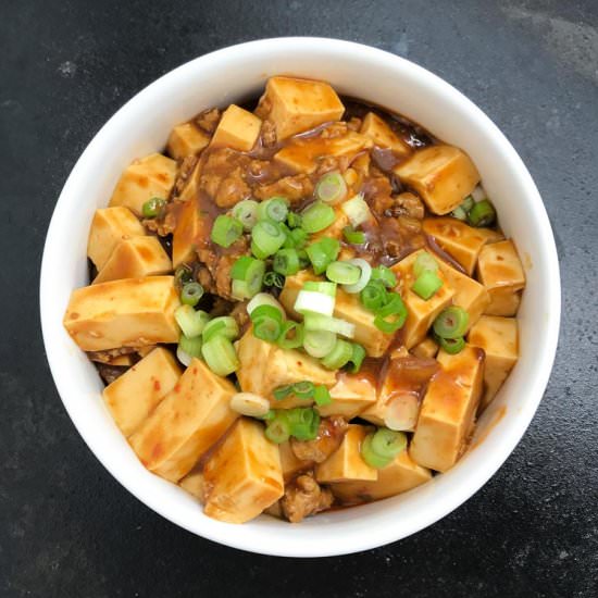 Mapo Tofu with Pork and Red Miso