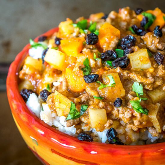 Chipotle Cinnamon Picadillo