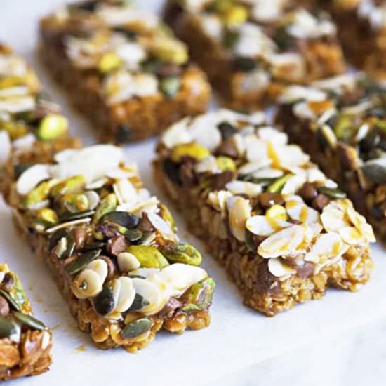 Nutty Oat Bars