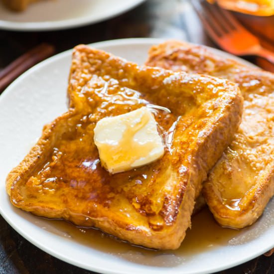 Pumpkin French Toast