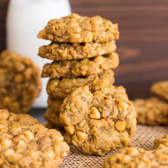 Pumpkin Oatmeal Scotchies